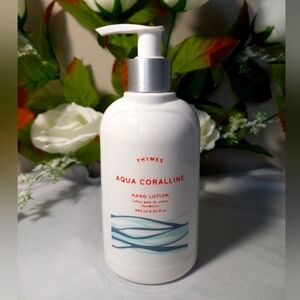Thymes Silver Bomb Hand Lotion - 8.25 Fl Oz - Aqua Coralline.